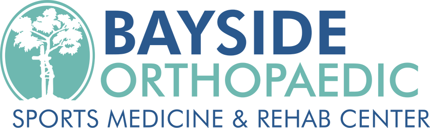 2021 rater8 Practice Excellence Awards; Bayside Orthopaedic logo