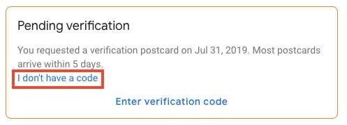pending code GBP; rater8 Google Business Profile, Google My Business