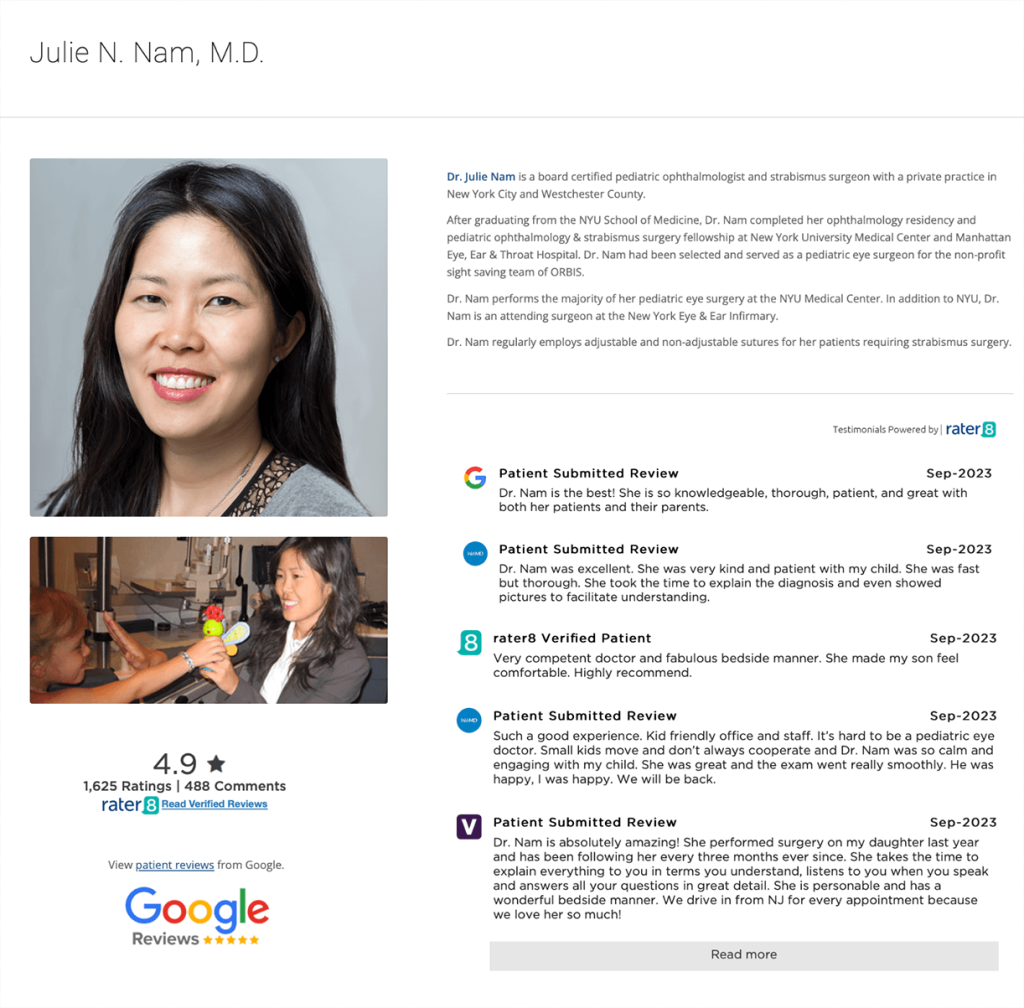 rater8 Testimonials Widget