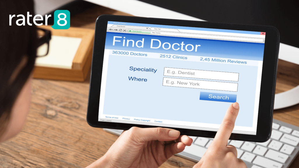 The importance of Google Business Profiles for doctors; rater8