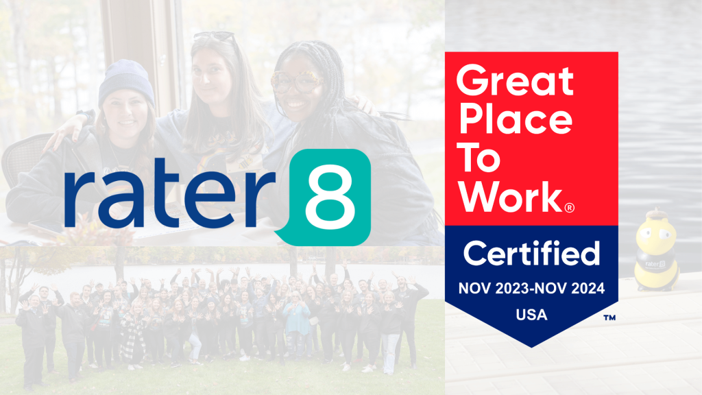 rater8 has been recertified as a Great Place to Work™