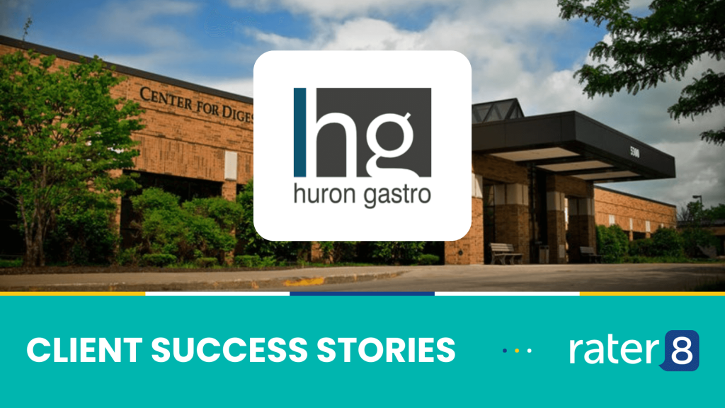 Huron Gastro client success story rater8