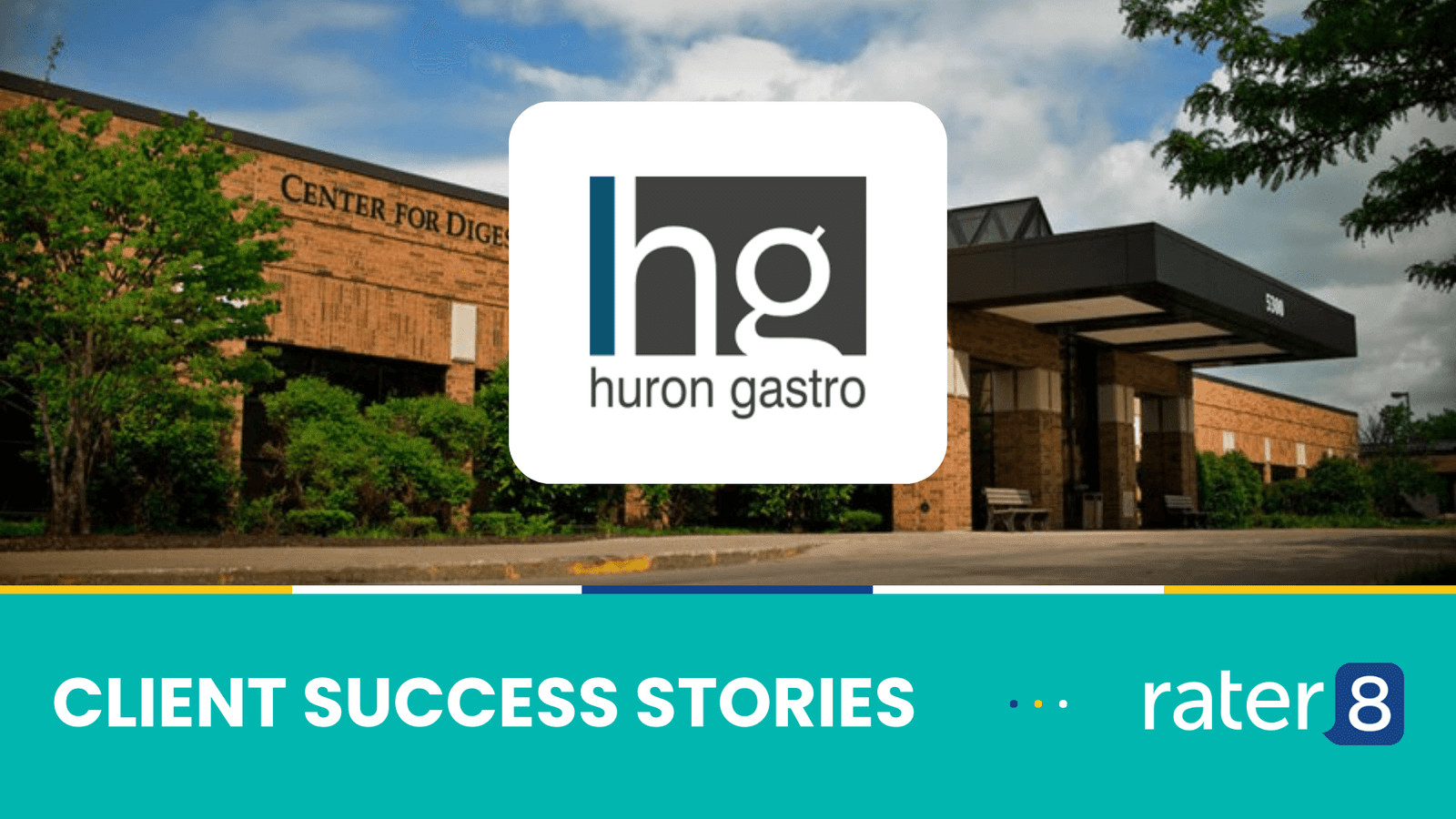 Huron Gastro increases new online reviews by over 14,000% in first year with rater8