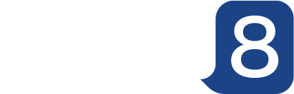 rater8 Logo Blue