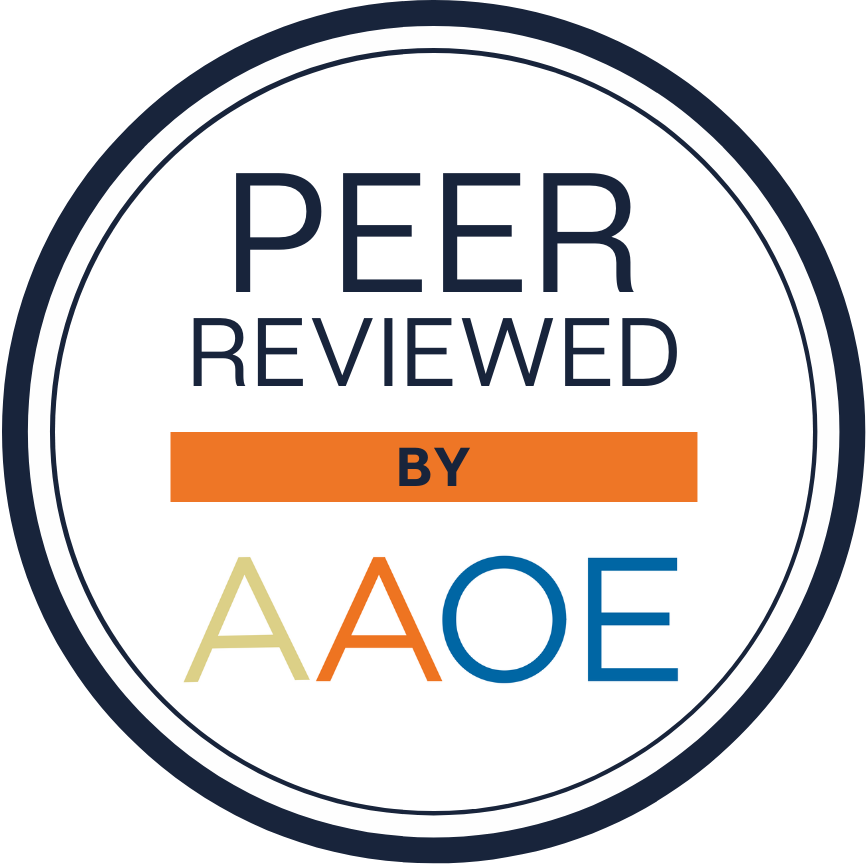 rater8 is an AAOE Peer Reviewed company