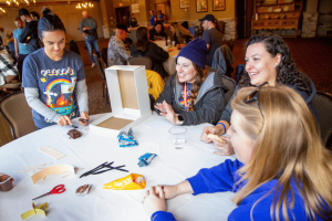 rater8 employees enjoy a team building activity during IRL 2023