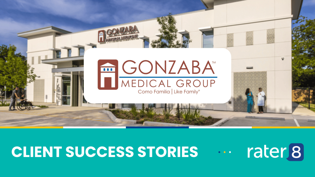 Featured image for Gonzaba Medical Group client success story rater8