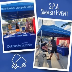 OrthoArizona participating in a local community event