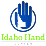 2021 rater8 Practice Excellence Awards; Idaho Hand Center logo