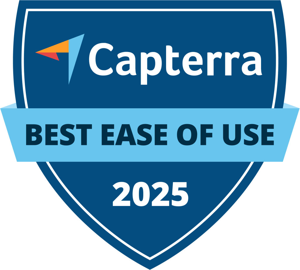 Capterra Best Ease of Use 2025