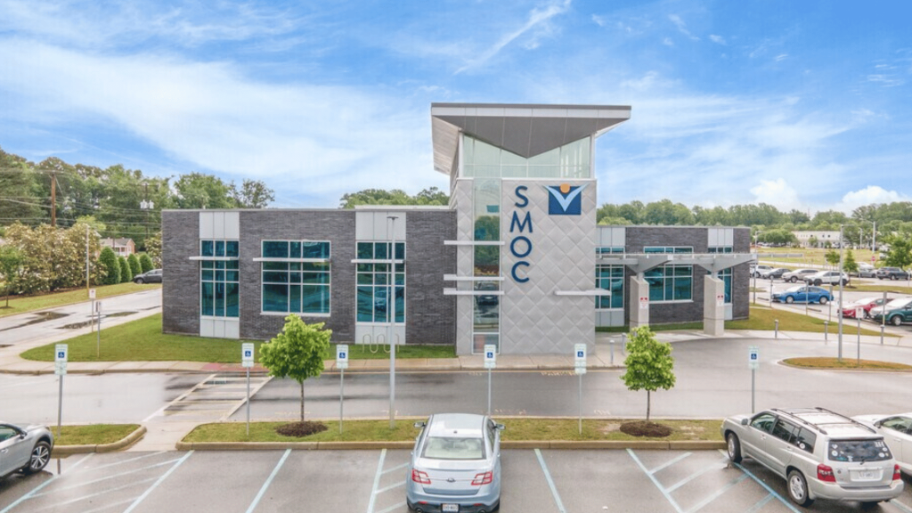 Exterior photo of Sports Medicine & Orthopaedic Center building